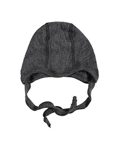 Dilling Baby Mütze aus 100% BIO-Merinowolle Graumeliert 80 von Dilling
