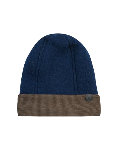 Dilling Mütze aus Merino Wollfleece für Babys - Königsblau Einheitsgröße von Dilling