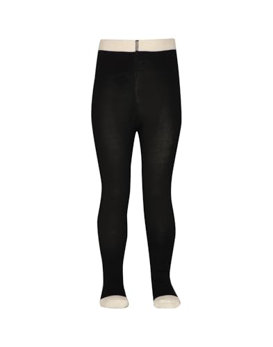 Dilling Baby Strumpfhosen aus Merinowolle - Schwarz 62/68 von Dilling