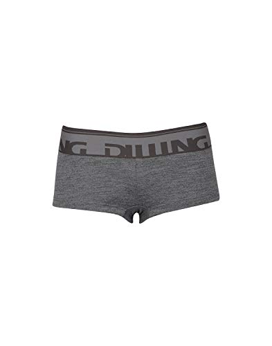 Dilling Damen Hipster aus Bio Merinowolle Dunkelgrau meliert von Dilling