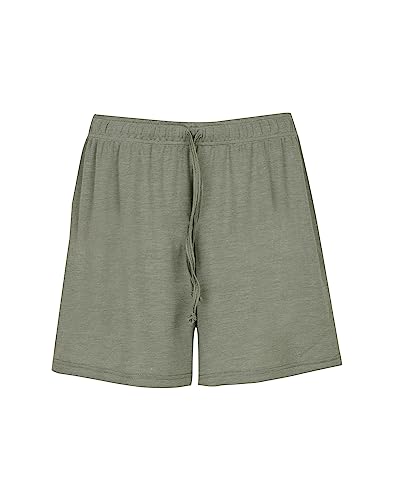 Dilling Damen-Shorts aus Merinowolle/Seide Jadegrün 40 von Dilling