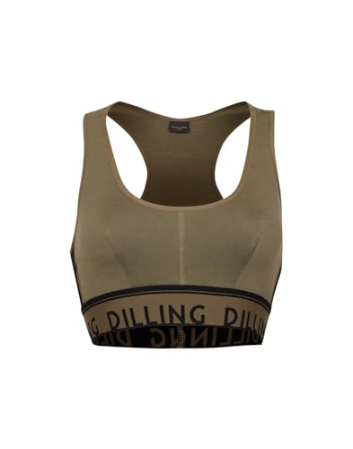 Dilling Damen Sport BH aus Merinowolle - Moos 46 von Dilling