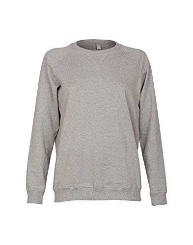 Dilling Damen Sweatshirt aus Bio-Baumwolle Graumeliert 38 von Dilling