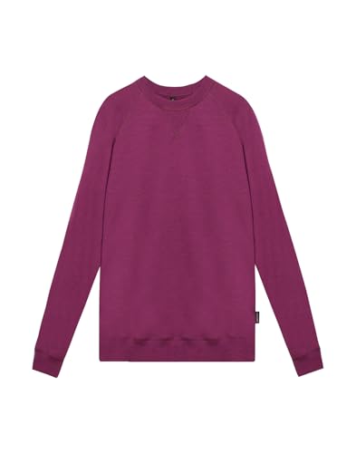 Dilling Sweatshirt aus natürlicher Merinowolle für Damen - Holunder 44 von Dilling
