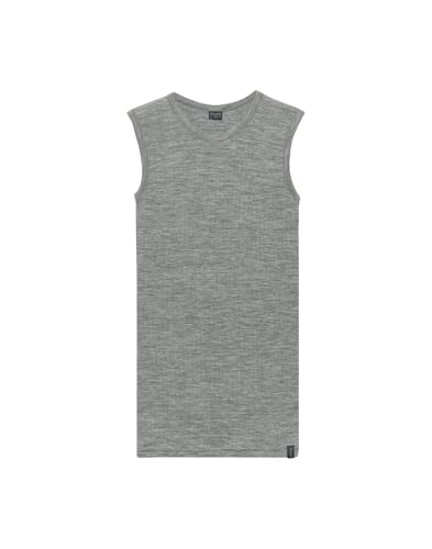 Dilling Tanktop aus Merinowolle für Damen - Grau meliert 38 von Dilling