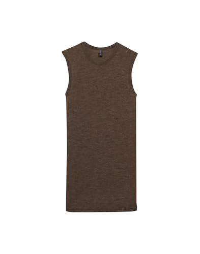 Dilling Tanktop aus Merinowolle für Frauen - Haselnussbraun 34 von Dilling