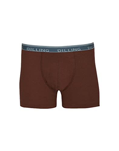Dilling Herren Boxershorts aus Merinowolle Merlot L von Dilling
