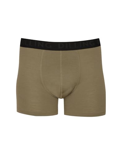 Dilling Herren Boxershorts aus Merinowolle - Moos M von Dilling