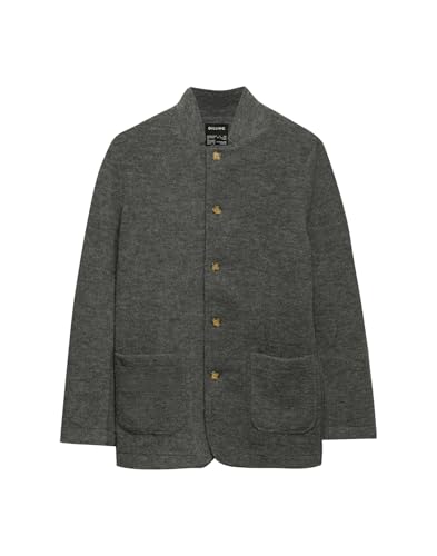 Dilling Jacke aus Merino-Wollfleece für Herren - Dunkelgrau meliert XL von Dilling