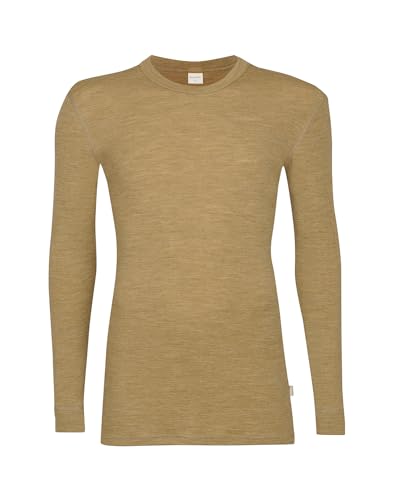Dilling Herren Langarmshirt aus Merinowolle Wüstengras S Dilling Herren Langarmshirt aus Merinowolle Wüstengras S von Dilling