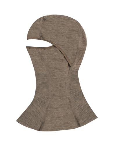 Dilling Herren Schlupfmütze aus Merinowolle - Braun meliert Einheitsgröße von Dilling