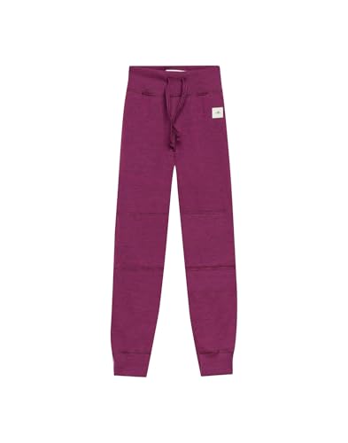 Dilling Kinder Hose aus Merino Wollfrottee - Holunder 110/116 von Dilling