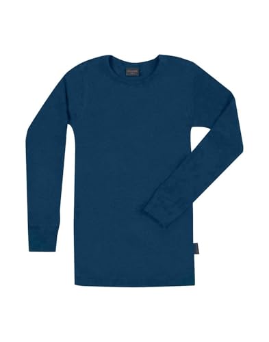 Dilling Langarmshirt aus natürlicher Merinowolle für Kinder - Königsblau 146/152 von Dilling