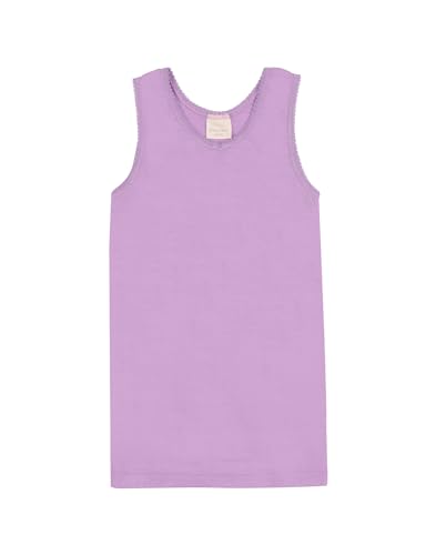 Dilling Kinder Tank Top aus Merinowolle Violette Orchidee 110-116 von Dilling