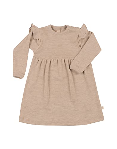 Dilling Kleid aus natürlicher Merinowolle für Babys Beige meliert 56 Dilling Kleid aus natürlicher Merinowolle für Babys Beige meliert 56 von Dilling