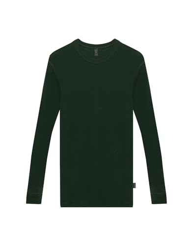 Dilling Langarmshirt aus natürlicher Merinowolle für Herren - Piniengrün XL Dilling Langarmshirt aus natürlicher Merinowolle für Herren - Piniengrün XL von Dilling