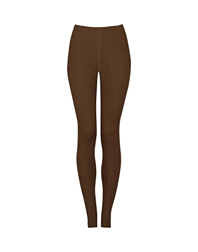 Dilling Leggings aus 100% natürlicher Merinowolle für Damen Haselnuss von Dilling