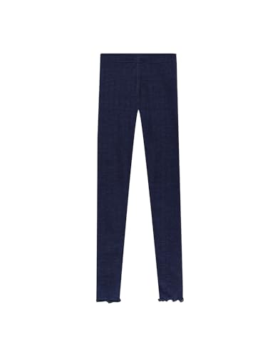 Dilling Leggings aus Merinowolle und Seide für Frauen - Dunkelnavy 110/116 von Dilling
