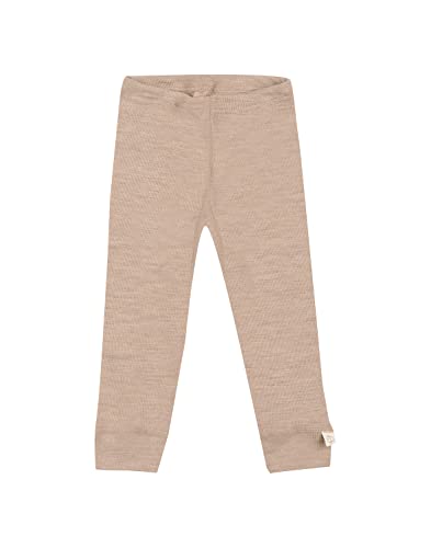 Dilling Leggings aus natürlicher Merinowolle für Babys Beige meliert 62 von Dilling