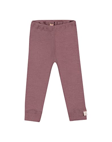 Dilling Leggings aus natürlicher Merinowolle für Babys Fuchsia 62 von Dilling