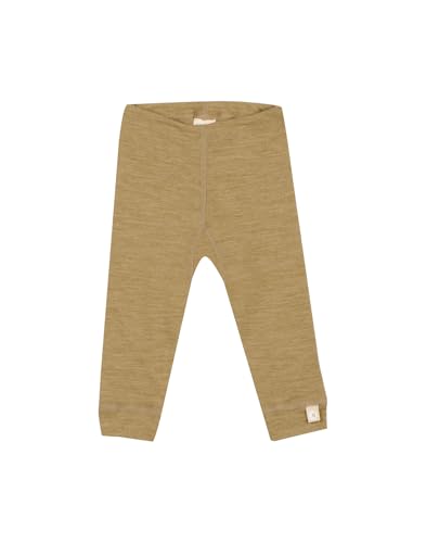 Dilling Leggings aus natürlicher Merinowolle für Babys - Wüstengras 86 von Dilling