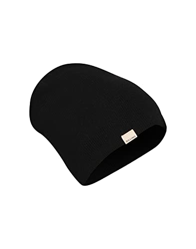 Dilling Mütze aus Merinowolle - Schwarz Einheitsgröße von Dilling