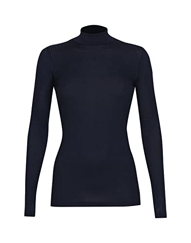 Dilling Oberteil aus natürlicher Merinowolle für Damen Dunkelnavy 42 von Dilling