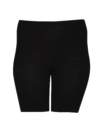 Dilling Plus Size Damen Shorts aus Merinowolle Schwarz 48 von Dilling
