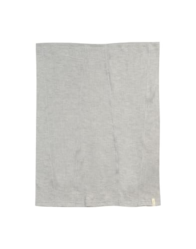 Dilling Schlauchschal aus Merinowolle für Damen - Hellgrau meliert Einheitsgröße von Dilling