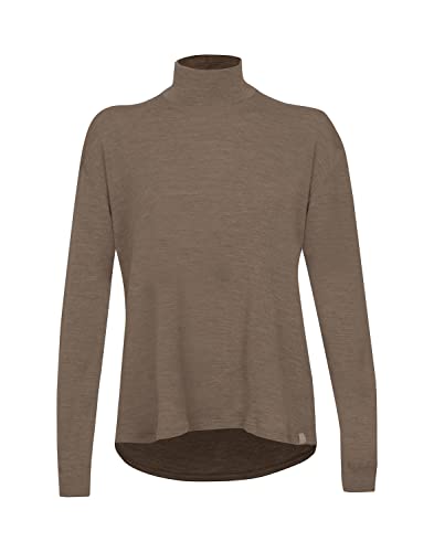 Dilling Shirt mit Stehkragen aus 100% natürlicher Merinowolle Braun meliert 42 Dilling Shirt mit Stehkragen aus 100% natürlicher Merinowolle Braun meliert 42 von Dilling