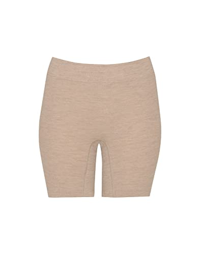 Dilling Shorts aus 100% natürlicher Merinowolle Beige meliert 40 von Dilling