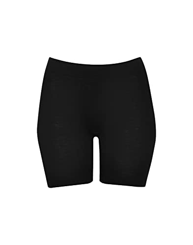 Dilling Shorts aus Merinowolle und Seide für Damen Schwarz von Dilling