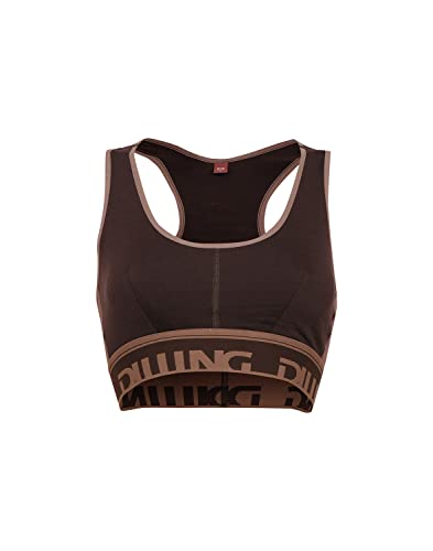 Dilling Sport BH aus natürlicher Merinowolle Feige 42 von Dilling