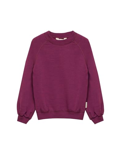 Dilling Sweatshirt aus natürlicher Merinowolle für Kinder - Holunder 98/104 von Dilling