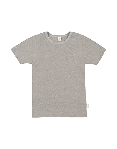 Dilling T-Shirt aus Bio Baumwolle für Kinder Grau Melange von Dilling