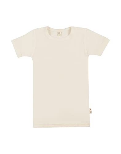 Dilling T-Shirt aus Merinowolle/Seide für Kinder Natur 122-128 von Dilling