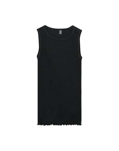 Dilling Tank Top aus Merinowolle/Seide für Damen Schwarz 40 von Dilling