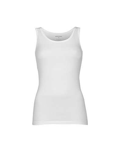 Dilling Tank Top für Damen aus Bio Baumwolle – Basic Shirt Weiß 36 von Dilling