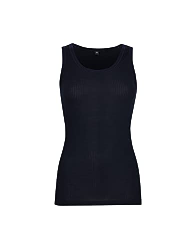 Dilling Tanktop aus 100% natürlicher Merinowolle für Damen Dunkelnavy 40 von Dilling