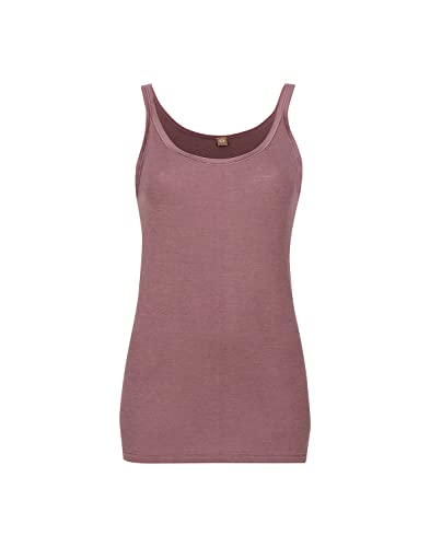 Dilling Top aus 100% natürlicher Merinowolle für Damen Fuchsia 40 von Dilling