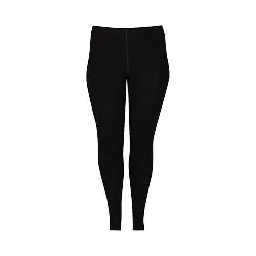 Dilling große Größen - Leggings für Damen aus 100% Bio-Merinowolle Schwarz 54 von Dilling