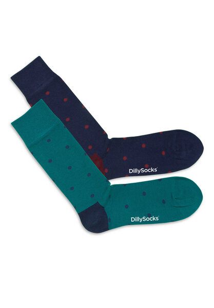 DillySocks Socken "Sparse Dots 2er Set" von DillySocks