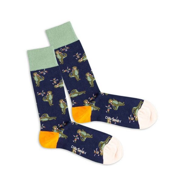 DILLYSOCKS Socken KARAOKE DINO von DillySocks