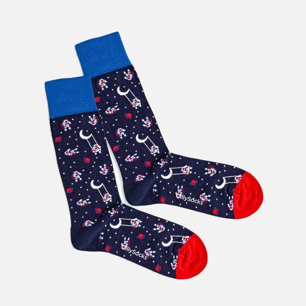 DILLYSOCKS Socken MAN ON THE MOON von DillySocks