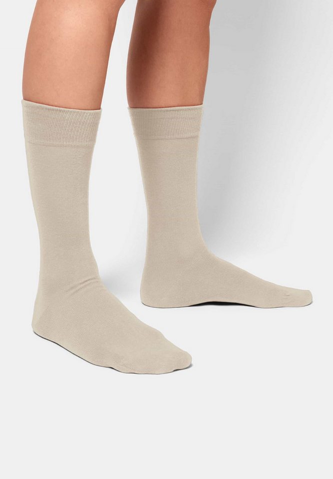 DillySocks Basicsocken One Color Smooth aus nachhaltiger Baumwolle von DillySocks