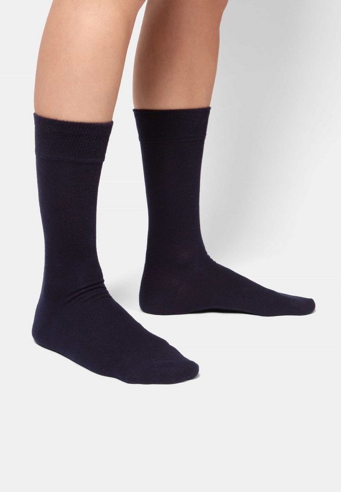 DillySocks Basicsocken One Color Smooth aus nachhaltiger Baumwolle von DillySocks