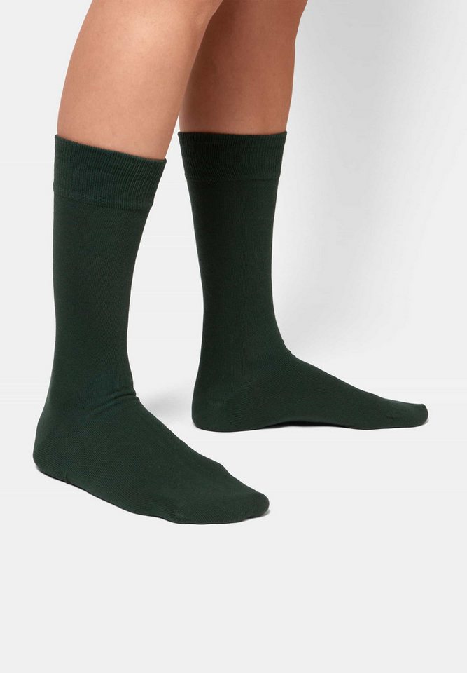 DillySocks Basicsocken One Color Smooth aus nachhaltiger Baumwolle von DillySocks