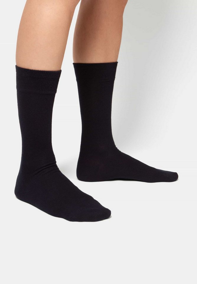 DillySocks Basicsocken One Color Smooth aus nachhaltiger Baumwolle von DillySocks