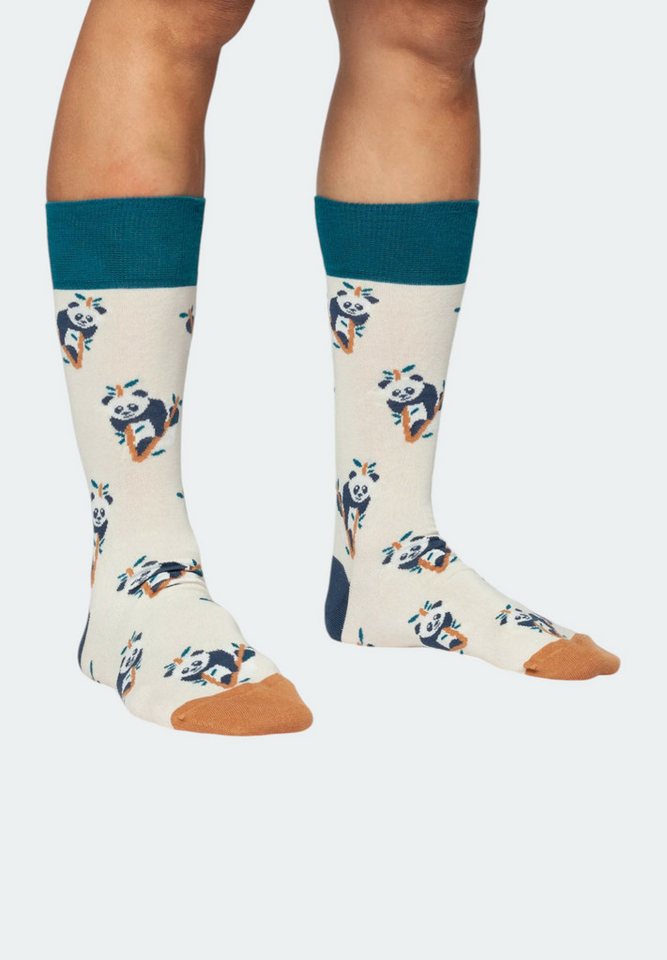 DillySocks Basicsocken Wondrous Wildlife aus nachhaltiger Baumwolle & recyceltem Polyamid von DillySocks