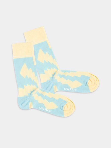 DillySocks Bunte Socken, Bio Baumwolle, Prosperous Propeller von DillySocks